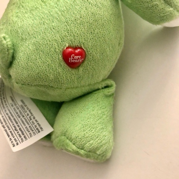 CARE BEARS- GOOD LUCK SHAMROCK 8 INCH CARE BEAR FROM EARLY 2000’S - Picture 6 of 14